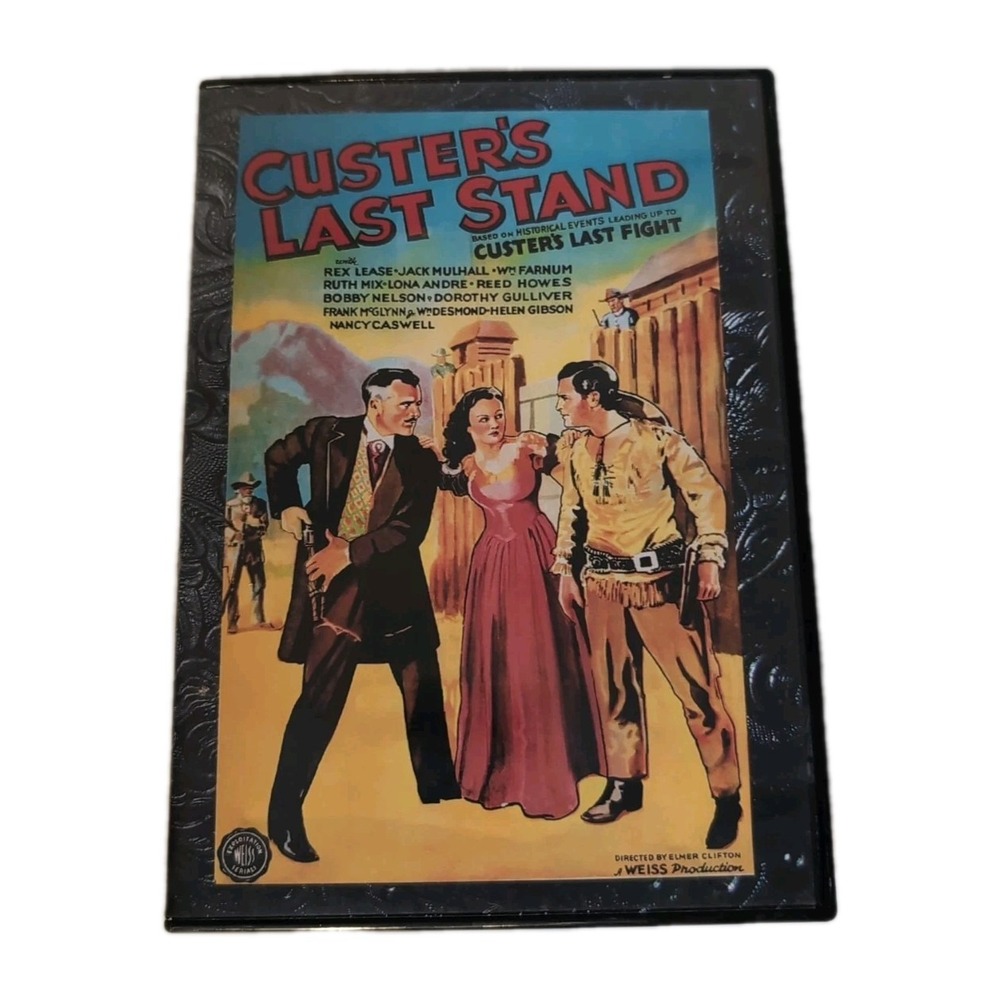 CUSTER'S LAST STAND 1936  VERY RARE FEATURE VERSION OF THE SERIAL‎